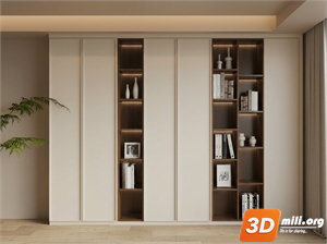 Bookcase Skp Files